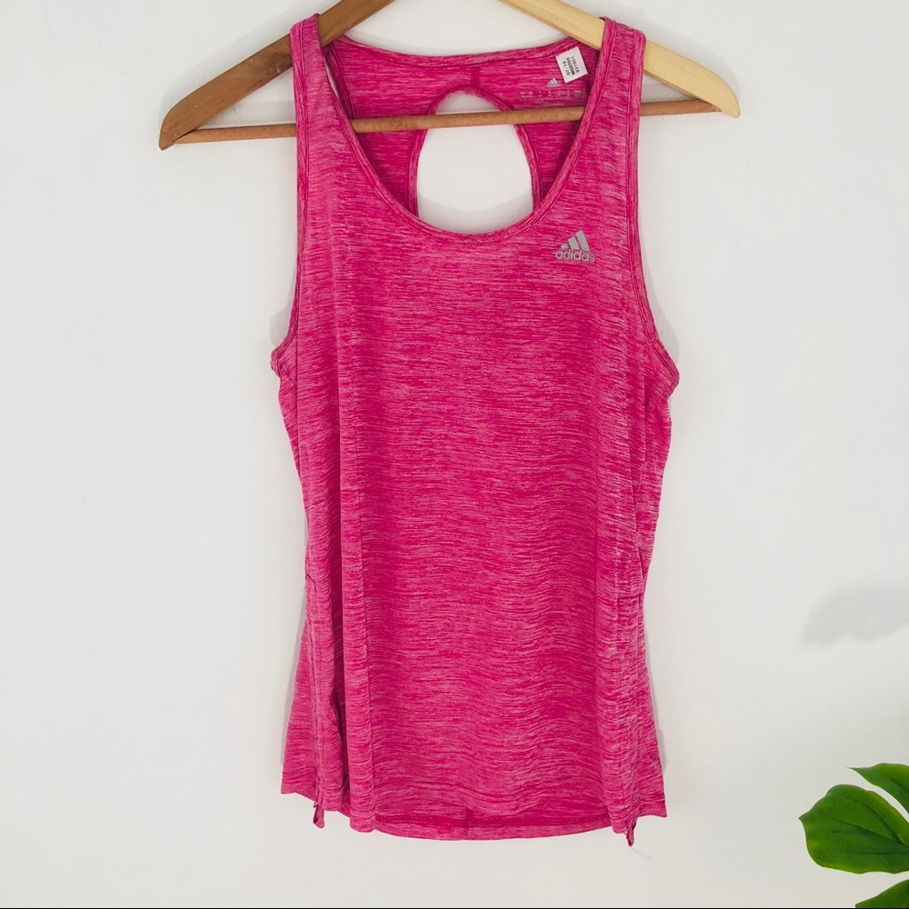 🌟 Adidas cut out racerback top